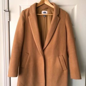 Old Navy camel coat
